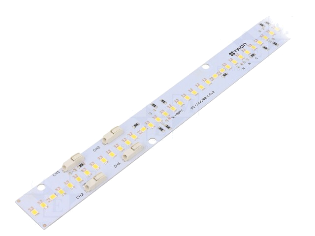 LED balken; koud wit; WAGO 2060; 5000K; Standaard: Zhaga Book 7 LED balken; koud wit; WAGO 2060; 5000K; Standaard: Zhaga Book 7